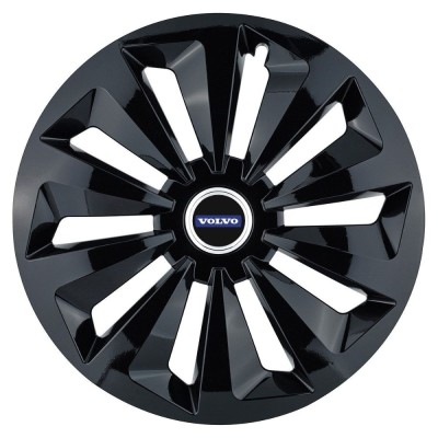 Set 4 capace roti Fox negru R16 Compatibil Cu Volvo foto