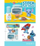 Dispenser Apa Copii Jucarie Bucatarie Stitch Materiale Netoxice Peste 3 Ani