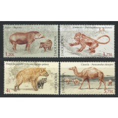 Moldova 2016 Mi 980/83 MNH - Animale dispărute din fauna Moldovei