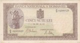 Bancnotă Rom&acirc;nia 500 lei 1941 BNR, seria C/8 0288829, Castelul Peleș