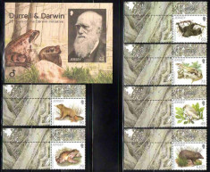 Jersey 2017, Fauna - Darwin, serie neuzata, MNH foto