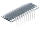Afișaj LCD 7 segmente STN 8 digiți -40&deg; p&acirc;nă la 90&deg;C