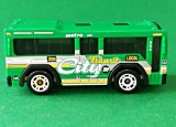 Transit City autobuz Matchbox 2004 Mattel Diecast Made in Thailanda, plastic și metal, detalii de excepție. Stare bună, vopsea verde, inscripții X