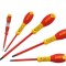 Stanley 0-65-443 Set 6 surubelnite FATMAX izolate VDE, drepte, PZ, tester de tensiune - 3253560654436