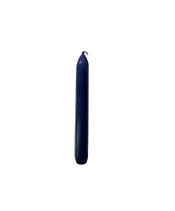 Set 10 Bucati Lumanari Cilindrice Bolsius, Inaltime 170mm, Diametru 20mm, Timp Ardere 5 ore, Culoare Albastru