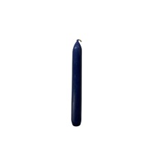 Set 10 Bucati Lumanari Cilindrice Bolsius, Inaltime 170mm, Diametru 20mm, Timp Ardere 5 ore, Culoare Albastru