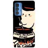 Husa compatibila cu Motorola Edge 20 model Leave me alone potion, Silicon, TPU, Viceversa, Transparent, Carcasa