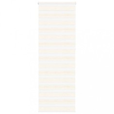 Jaluzea tip zebra 90x230cm lățime țesătură 85,9 cm poliester foto
