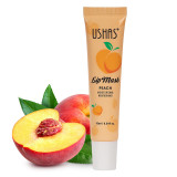 Balsam de buze Ushas Moisturizing &amp; Nourishing Lip Mask, Peach