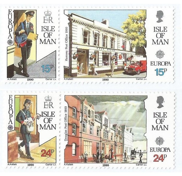 |Man, Europa CEPT, 1990, MNH