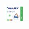 Set magnetic Magbrix 6 piese patrate mari - compatibil cu caramizi de constructie tip Lego