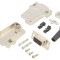 Conector D-Sub 9 pini mamă negru