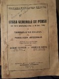 Legea Generala de Pensii-1946
