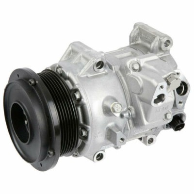 Compresor AC Toyota Highlander, 09.2008-02.2014, Venza, 2008-11.2016, Cv Automata; Motor 2,7 Benzina, Rola De 110 Mm, 6 nervuri, De Tip Denso: 7seh17 foto