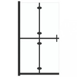 Cumpara ieftin Perete de dus walk-in pliabil 80x190 cm sticla ESG transparenta