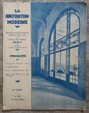 Revista de arhitectura La construction moderne, 11 august 1929
