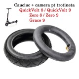 Cumpara ieftin Pachet cauciuc + camera 8.5 inch pt trotineta electrica Zero 8 9 QuickVolt 8 9