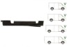 Prag Ford Transit (V184/5) 05.2000-04.2006 , Transit/Tourneo (V347/8) 05.2006-04.2013 , Usa Fata partea dreapta, sub usa fata, din metal