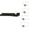 Prag Ford Transit (V184/5) 05.2000-04.2006 , Transit/Tourneo (V347/8) 05.2006-04.2013 , Usa Fata partea dreapta, sub usa fata, din metal