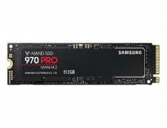 SSD Samsung, 512GB, 970 Pro, retail, NVMe M.2 PCI-E, rata transfer r/w: 3500/2700 mb/s, 80.15 x 22.15 x 2.38 mm, Criptare AES 256-bit foto