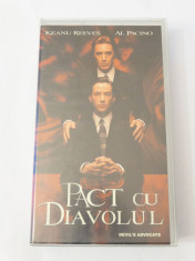 Caseta video VHS originala film tradus Ro - Pact cu Diavolul foto