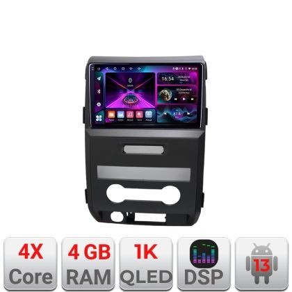 Navigatie Ford F150 2008-2014 Quad Core 4+64 InCell Display 1K Android Waze USB Navigatie Internet Youtube Radio CarStore Technology