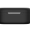 Husa din silicon, THD, compatibila cu castile wireless OnePlus Nord Buds2, carabina inclusa, neagra