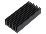 Radiator Extrudat Negru 75mm x 34,5mm x 16,5mm 5K/W