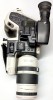 Camera Video Canon Canovision EX1HiE Hi8, Display OK, Fara Acumulator, Stare Buna