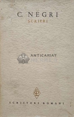 Scrieri (volumul 2, editie bilingva) - 1966 - Costache Negri (AF5) foto