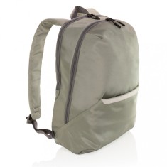 Rucsac laptop modern, XD by AleXer, 18SEP2262, 15.6 inch, 29x17x44.5 cm, Rpet, Verde, breloc inclus foto