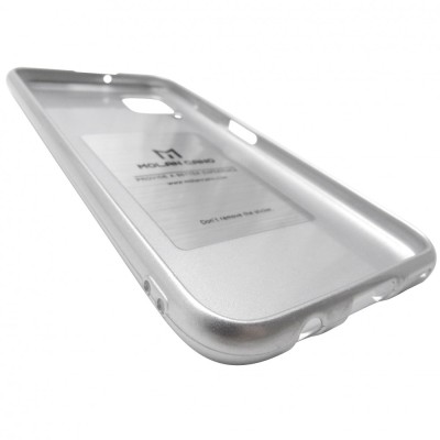 Husa silicon TPU Molan Cano Hana Pearl argintie pentru Huawei P40 Lite / Nova 7i foto