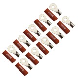 Inel terminal Four Connect, 4-690933, M6, 10 mm2, Set 10 Buc