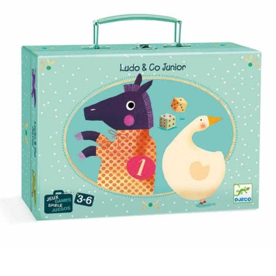 Joc clasic Ludo &amp;amp; Co Junior, Djeco foto