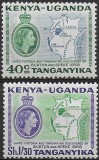 Kenya Uganda Tanganyika 1958 - Lacul Victoria, serie neuzata