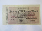 Germania 20 Miliarde Mark 1923 Berlin-Caile ferate germane de stat,stare f.buna