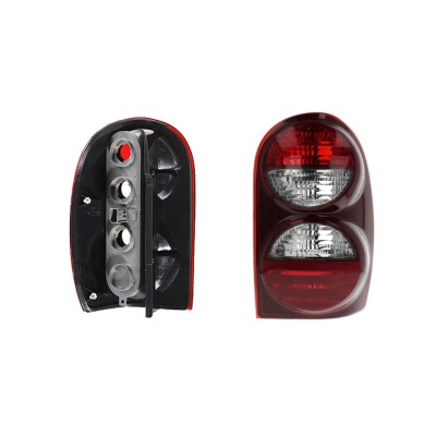 Stop spate lampa Jeep Liberty (Kj), 2005-01.2008 tip USA, partea dreapta, fara suport becuri, indicator alb, doar cu 3 gauri pt mufe, TYC 115885A11A foto