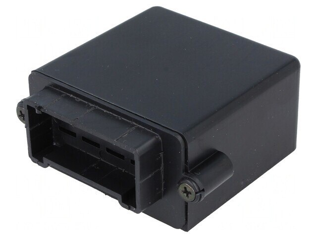 Carcasă pentru alarmă ABS neagră 56x52x30 mm