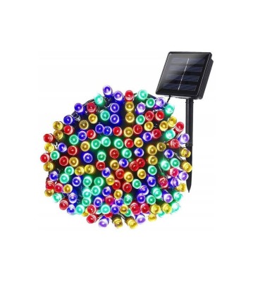 Ghirlanda luminoasa solara 11.9M cu 100 Led-uri multicolor foto