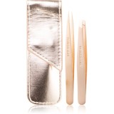 Tweezerman Professional Seturi pentru voiaj pentru spr&acirc;ncene culoare Rose Gold