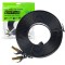 Aproape nou: Cablu de retea plat S/STP CAT7 PNI U7075B, 2 x RJ45, 4 perechi de fire