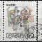 B1277 - Lichtenstein 1990 - 3v.stampilat,serie completa