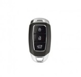 Carcasa cheie Telecomanda Topautochei&reg; pentru Hyundai Tucson I30 Creta Solaris Smart Key Keyless Go cu suport pentru baterie pe spatele carcasei