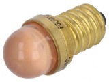 Lampă LED portocalie E14 230V