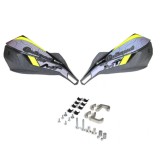 Handguarduri CF Moto 450 MT Polisport Adventure Parts gri / galben fluorescent