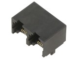 RJ11 Modular Jack Right Angle 2 Ports