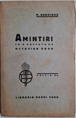 Amintiri &amp;ndash; P. Nemoianu foto
