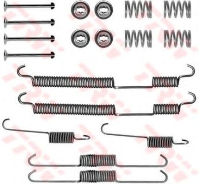 Set accesorii, sabot de frana PEUGEOT BOXER caroserie (230L) (1994 - 2002) TRW SFK261 foto