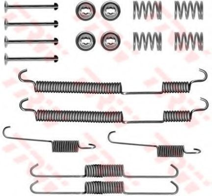 Set accesorii, sabot de frana FIAT DUCATO platou / sasiu (230) (1994 - 2002) TRW SFK261