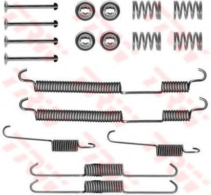 Set accesorii, sabot de frana PEUGEOT BOXER caroserie (230L) (1994 - 2002) TRW SFK261